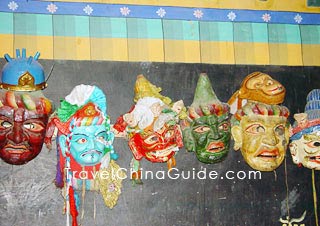 Tibetan masks